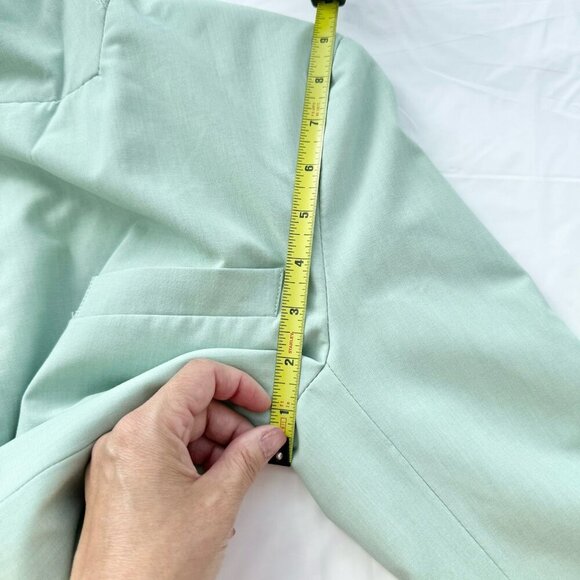 Bershka Blazer Sage Green Classy Cropped Size Small - Picture 11 of 16